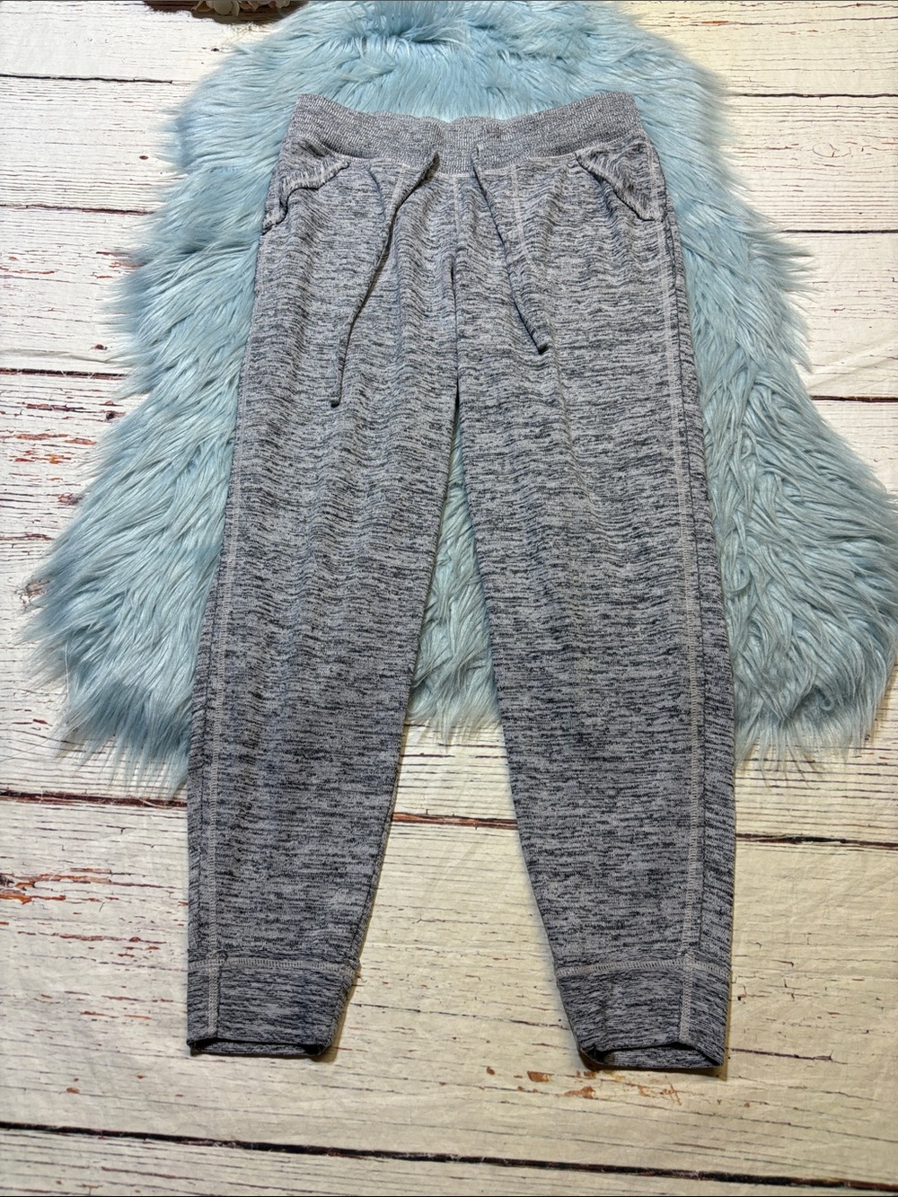 Athleta Light Heather Gray Lounge Joggers Sweatpants sz XS